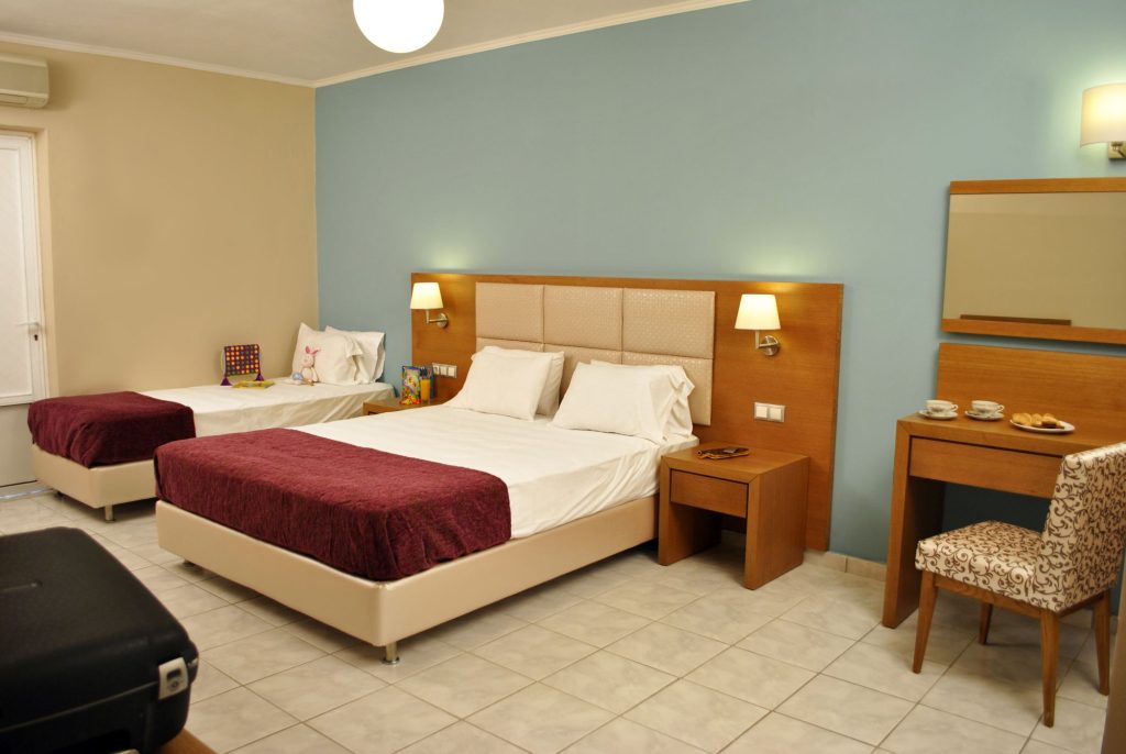 Family & Couple rooms at Plessas Palace Hotel Alikanas Zakynthos